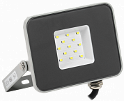 Прожектор СДО07-10 светодиодный серый IP65 900лм ИЭК