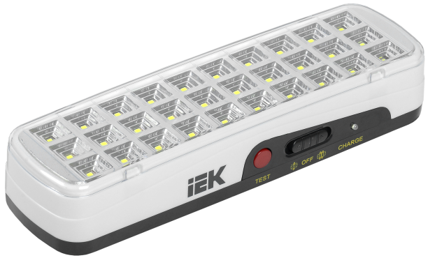Светильник ДБА 3926-П, аккумулятор сеть, 3ч, 3Вт, 90 250лм 30LED ИЭК