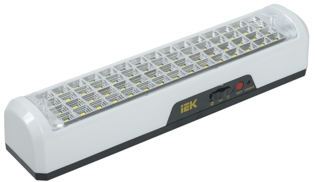 Светильник ДБА 3928-П, аккумулятор сеть, 15ч, 12Вт 200 500лм 60LED ИЭК