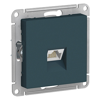 Systeme Electric AtlasDesign Изумруд Розетка компьютерная RJ45, кат. 6A, механизм