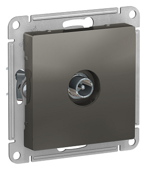 Systeme Electric AtlasDesign Сталь Розетка TV оконечная 1DB, механизм