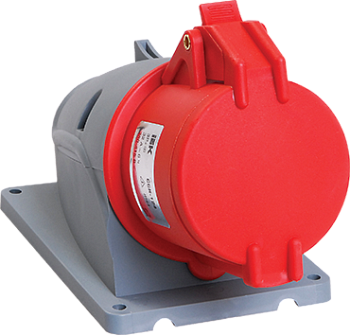 Розетка стационарная ССИ-125 32А-6ч/200/346-240/415В 3Р+РЕ+N IP44 MAGNUM ИЭК
