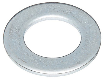 Шайба 6 DIN 125 ГОСТ 11371-78 плоская цинк (упак (5 шт))