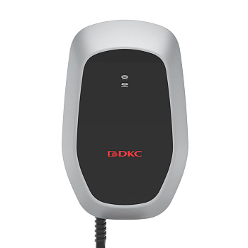 DKC Зарядная станция переменного тока (AC) - EOS Charge 7,4kW T2C 5m - RFID - WiFi - LAN - Power Met