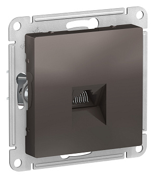 Systeme Electric AtlasDesign Мокко Розетка компьютерная RJ45, механизм